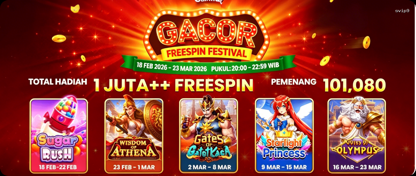 Login svip9 Sekarang Bonus Melimpah